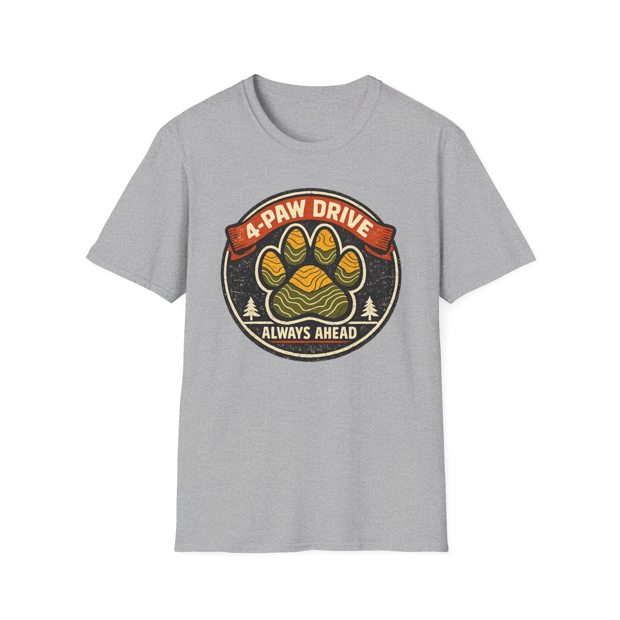 4- Paw Drive T-Shirt
