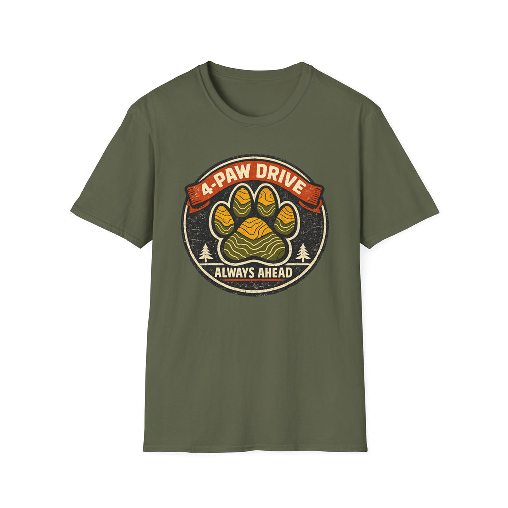 4- Paw Drive T-Shirt