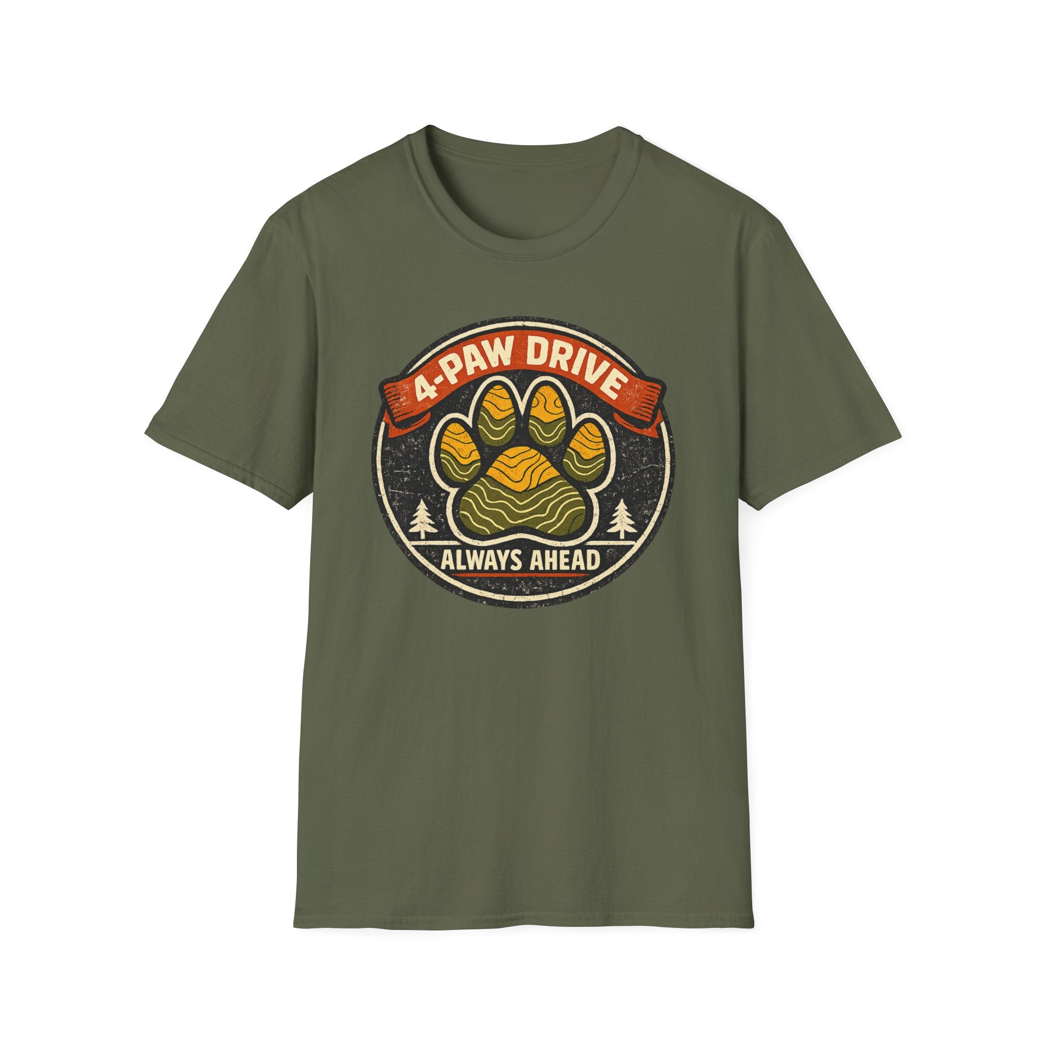 4- Paw Drive T-Shirt