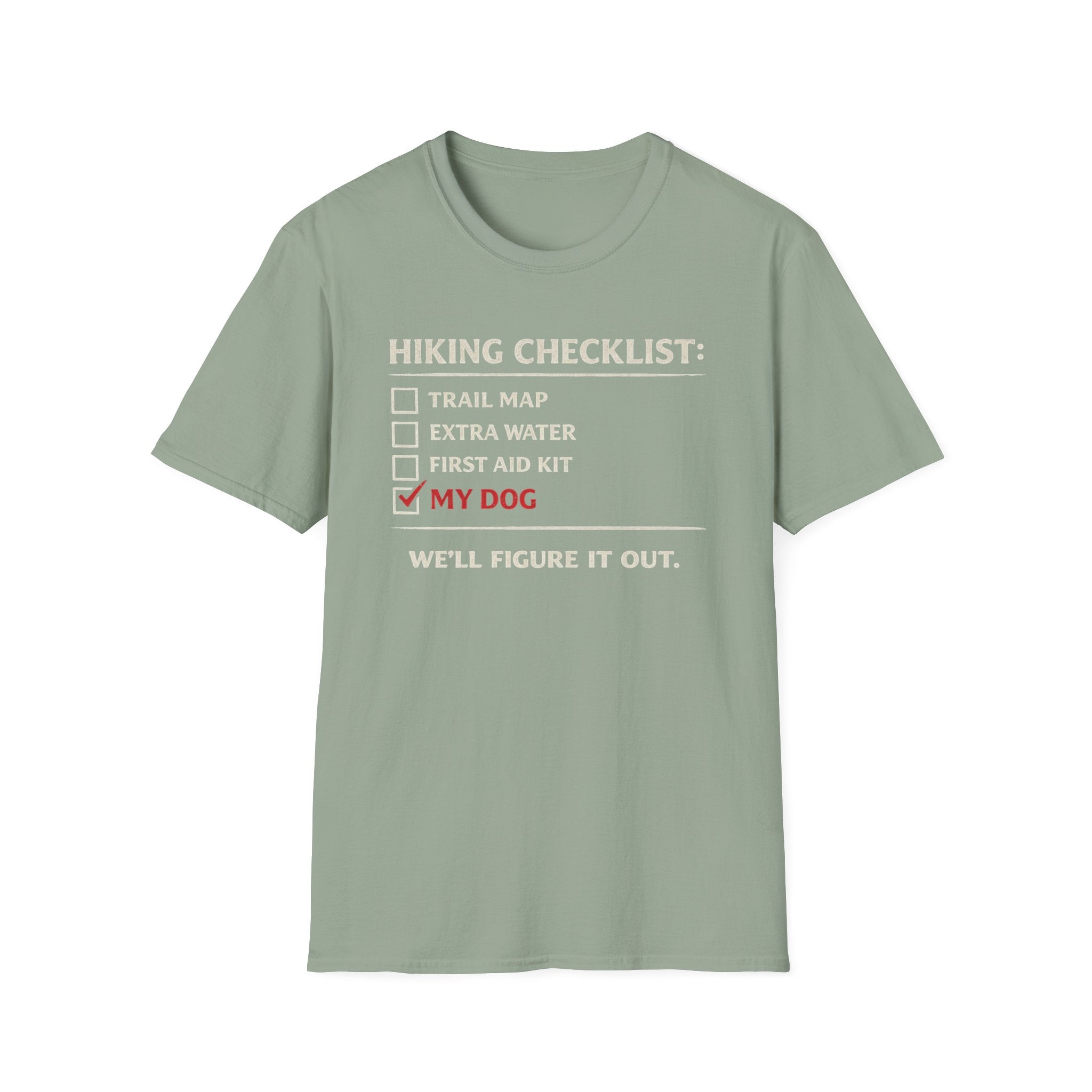 Hiking Checklist T-Shirt