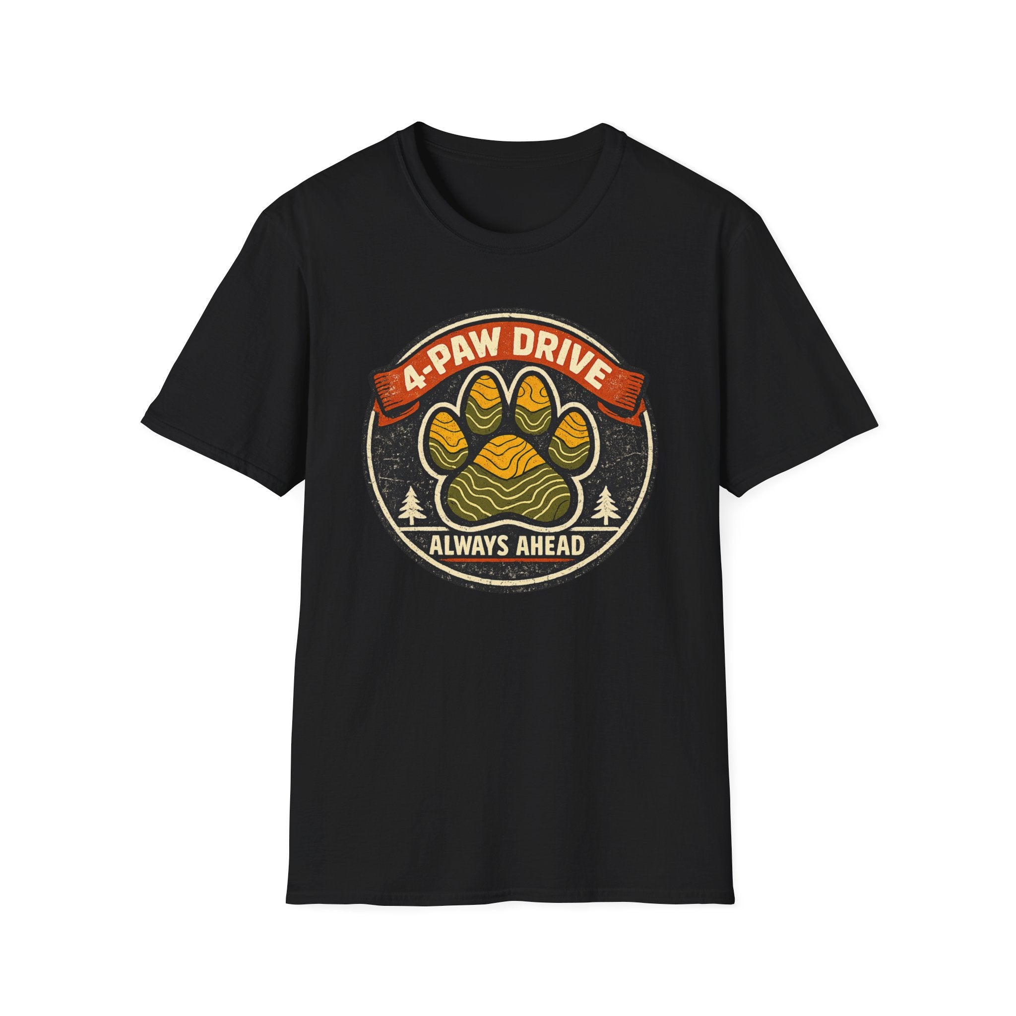 4- Paw Drive T-Shirt