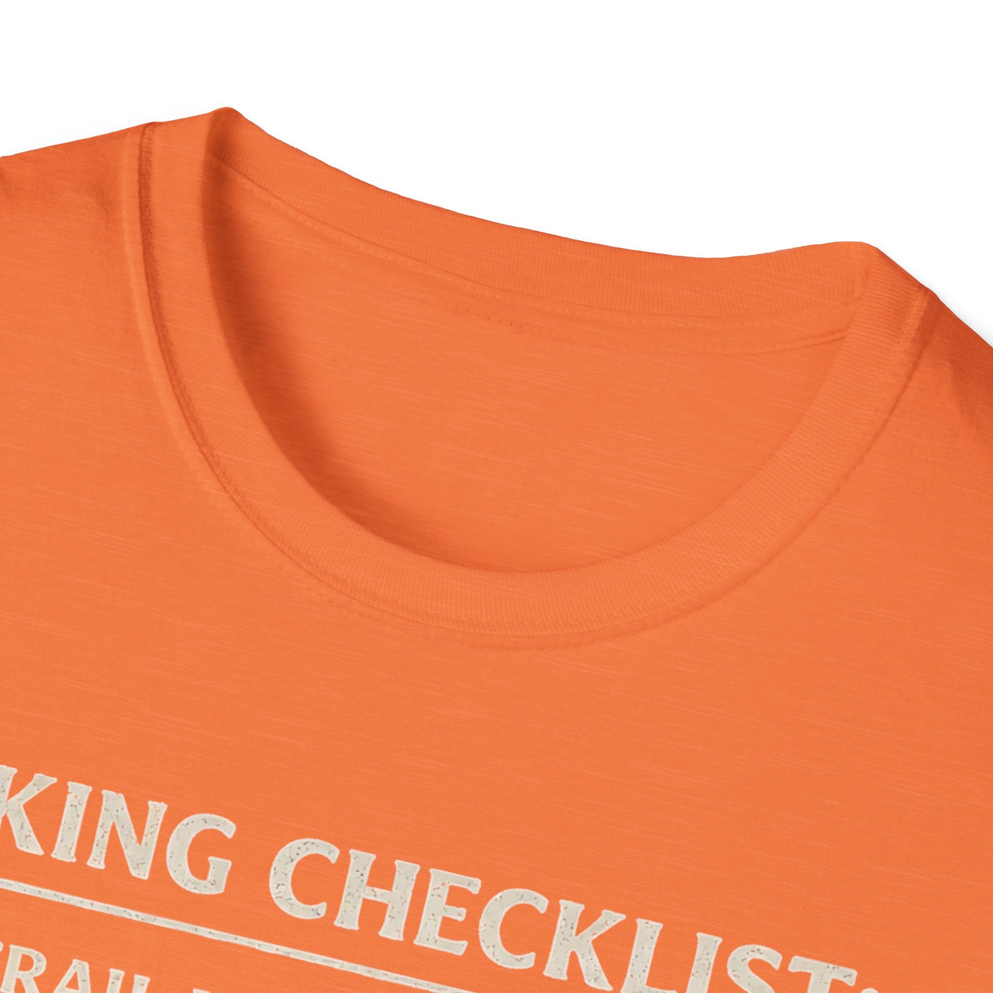 Hiking Checklist T-Shirt